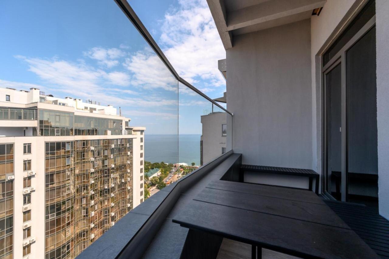 Party luxury 3BR sea view apartment in Arcadia Odesa Exterior foto